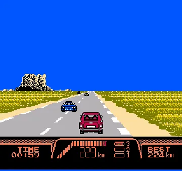 Taito Grand Prix - Eikou e no License (Japan) screen shot game playing